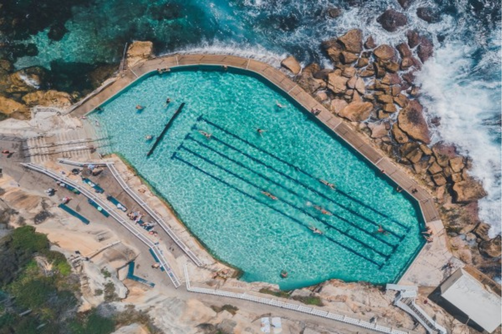 Bronte Rock Pool, Nieuw-Zuid-Wales, Australië