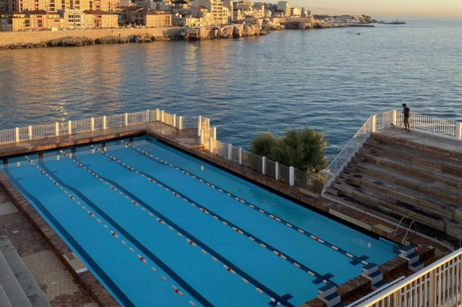 De zwemclub, Marseille, Frankrijk