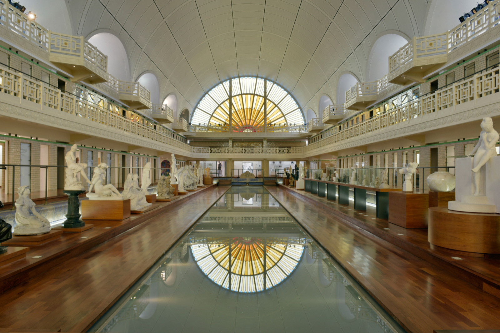 Zwembad in Roubaix, Frankrijk