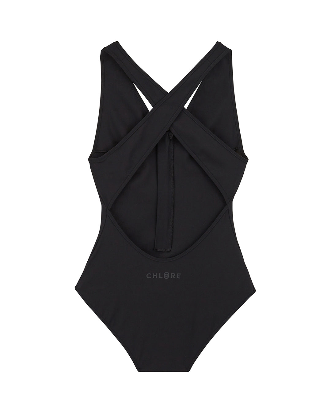PISCINA COLONNA Crossback Swimsuit - Black
